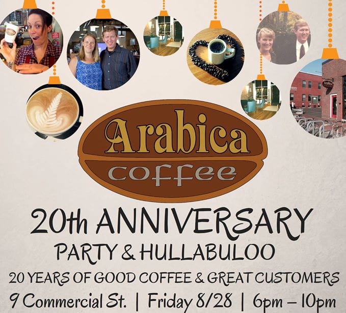 Arabica Coffee celebrate turning 20