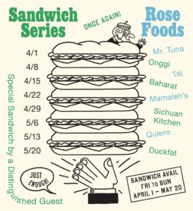 Rose Foods Sandwich Series @ Rose Foods | Portland | Maine | United States