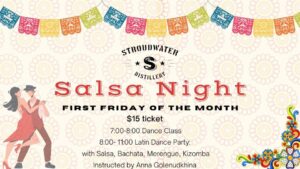 Salsa Night at Stroudwater Distillery @ Stroudwater Distillery | Portland | Maine | United States