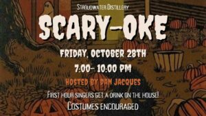 Scary-oke Night at Stroudwater Distillery @ Stroudwater Distillery | Portland | Maine | United States