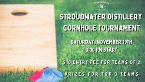 Stroudwater Distillery Cornhole Tournament @ Stroudwater Distillery | Portland | Maine | United States