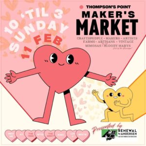 Valentine's Day Makers Market at Thompson's Point @ Thompson's Point | Portland | Maine | United States
