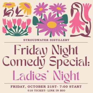 Comedy Show: Ladies Night at Stroudwater Distillery @ Stroudwater Distillery | Portland | Maine | United States
