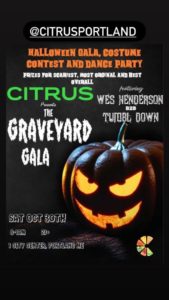 The Graveyard Gala @ Citrus | Portland | Maine | United States