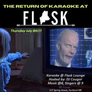 Karaoke @ Flask Lounge | Portland | Maine | United States