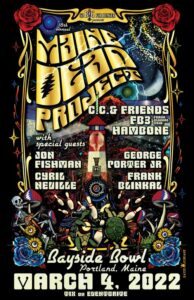 GOBIGFORHUNGER : JON FISHMAN (PHISH), CYRIL NEVILLE, GEORGE PORTER JR (METERS) + MAINE DEAD PROJECT, HAMBONE AND MORE! at BAYSIDE BOWL @ Bayside Bowl | Portland | Maine | United States