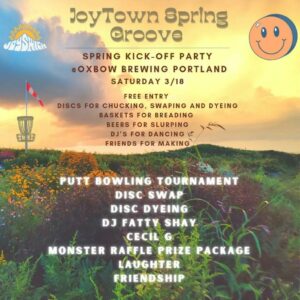 JoyTown Spring Groove at Oxbow Brewing Company @ Oxbow Brewing Company | Portland | Maine | United States