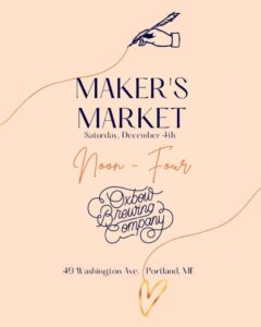 Maker's Market at Oxbow Brewing Company and Duckfat Friteshack @ Oxbow Bottle & Blending | Portland | Maine | United States