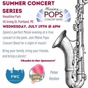 Free Concerts in Haseltine Park @ Haseltine Park | Portland | Maine | United States