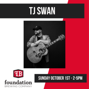 TJ Swan – Music on the Patio at Foundation Brewing @ Foundation Brewing Company | Portland | Maine | United States