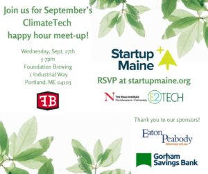 Startup Maine Networking Happy Hour @ Foundation Brewing Company | Portland | Maine | United States