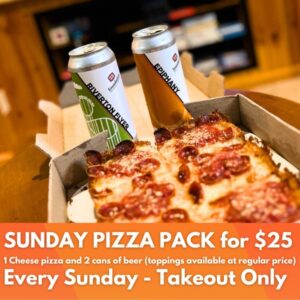 Sunday Pizza Pack at Foundation Brewing @ Foundation Brewing Company | Portland | Maine | United States
