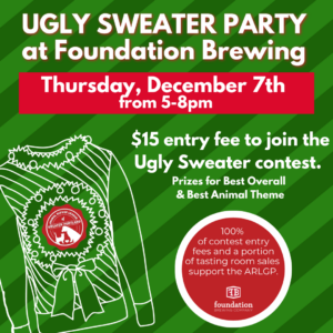 Ugly Sweater Party to benefit the Animal Refuge League of Greater Portland @ Foundation Brewing Company | Portland | Maine | United States
