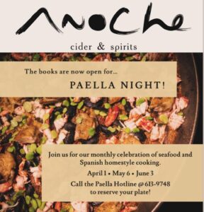 Paella Night at Anoche @ Anoche Cider | Portland | Maine | United States
