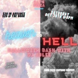 Heaven or Hell Halloween Bash @ Pat's Pizza | Portland | Maine | United States