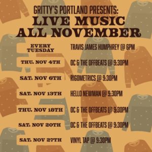 Vinyl Tap @ Gritty McDuffs | Portland | Maine | United States