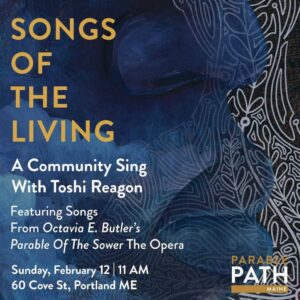 Songs of the Living - a Community Sing at Indigo Arts Alliance @ Indigo Arts Alliance | Portland | Maine | United States