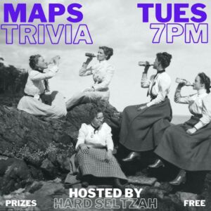 Trivia Night at MAPS @ Maps Portland | Portland | Maine | United States