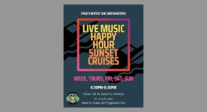 Live Music Happy Hour Sunset Cruises @ Fogg's Water Taxi and Charters | Portland | Maine | United States