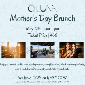 Mother's Day Brunch at Luna Rooftop Bar @ Lune Rooftop Bar | Portland | Maine | United States
