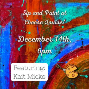 Sip and Paint Night at Cheese Louise @ Cheese Louise | Portland | Maine | United States