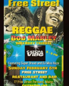 Reggae Bob Marley Birthday Tribute at Free Street @ Free Street | Portland | Maine | United States