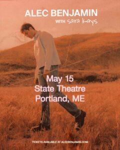Alec Benjamin with Sara Keys at State Theatre @ State Theatre | Portland | Maine | United States
