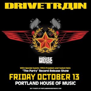 Drivetrain “The Party” Record Release Show at Portland House of Music & Events @ Portland House of Music and Events | Portland | Maine | United States