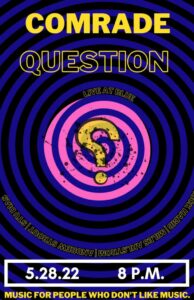 Ed Mitchell, Comrade Question & Anthony Crescente Quartet at Blue @ Blue | Portland | Maine | United States