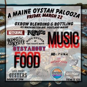 A Maine Oystah Palooza at Oxbow Brewing Company @ Oxbow Brewing Company | Portland | Maine | United States