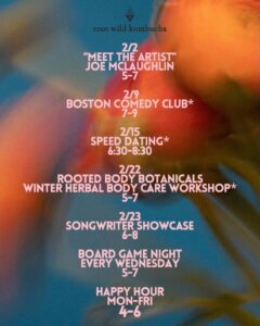 Boston Comedy Club at Root Wild Kombucha @ Root WIld Kombucha | Portland | Maine | United States