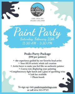 Paint Party at The Inn on Peaks Island @ The Inn on Peaks Island | Portland | Maine | United States