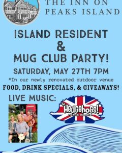 Island Resident and Mug Club Party at The Inn on Peaks Island @ The Inn on Peaks Island | Portland | Maine | United States