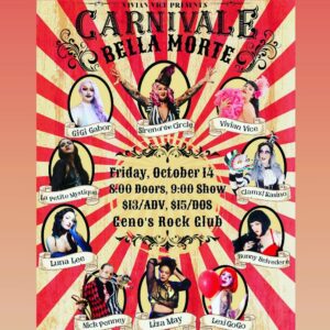 Carnivale Bella Morte at Geno's Rock Club @ Geno’s Rock Club | Portland | Maine | United States