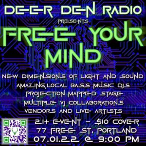 Deer Den Presents: Free Your MInd at Free Street @ Free Street | Portland | Maine | United States