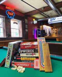 Happy Hour & Free Games at Amigos @ Amigos Mexican Restaurant | Portland | Maine | United States