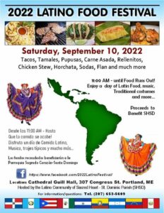 Latino Food Festival 2022 @ Cathedral Guild Hall | Portland | Maine | United States