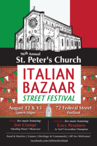 St. Peter’s Church Annual Italian Bazaar @ 72 Federal St, Portland, ME 04101-4205, United States | Portland | Maine | United States