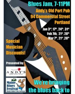 Blues Jam at Andy's Old Port Pub @ Andy's Old Port Pub | Portland | Maine | United States