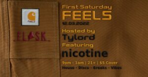 FEELS ft. nicotine at Flask Lounge @ Flask Lounge | Portland | Maine | United States