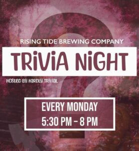 Trivia Night at Rising Tide Brewing @ Rising Tide Brewing | Portland | Maine | United States