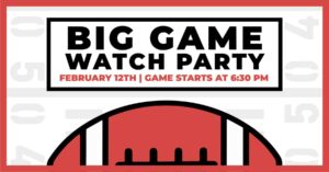 Big Game Watch Party at Three Dollar Deweys @ Three Dollar Dewey's | Portland | Maine | United States