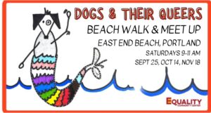 Dogs & Their Queers: Summer Walk and Meetup! @ East End Beach | Portland | Maine | United States
