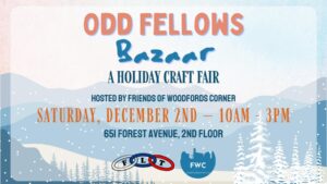 Odd Fellows Holiday Craft Bazaar @ 651 Forest Ave, Portland, ME 04101, USA | Portland | Maine | United States