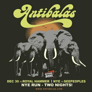Antibalas: Nye Run @ Bayside Bowl @ Bayside Bowl | Portland | Maine | United States
