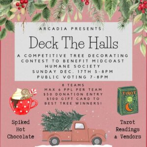 Deck the Halls at Arcadia @ Arcadia National Bar | Portland | Maine | United States