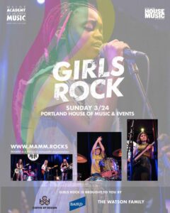 Maine Academy of Modern Music Presents Girls Rock [BLOCK 1] at Portland House of Music @ Portland House of Music | Portland | Maine | United States