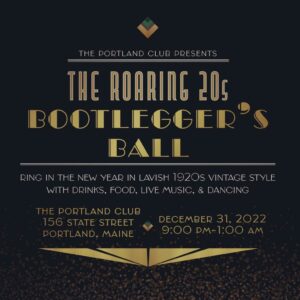 The Roaring 20s Bootlegger's Ball @ The Portland Club | Portland | Maine | United States