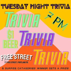 Trivia Night at Free Street @ Free Street | Portland | Maine | United States
