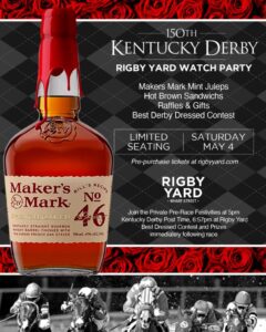 Kentucky Derby Watch Party at Rigby Yard @ Rigby Yard | Portland | Maine | United States